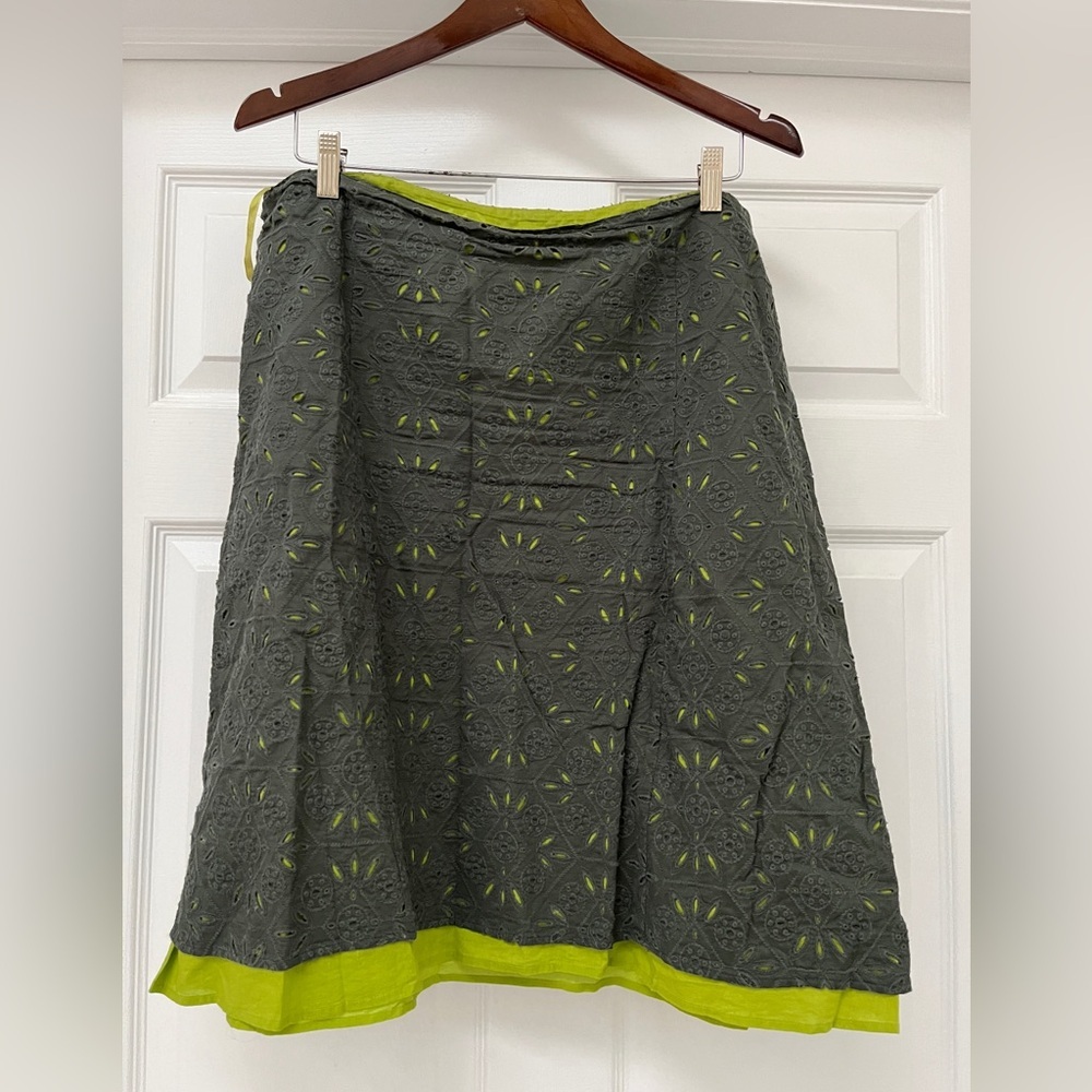 Monsoon cotton skirt ladies size 14 US